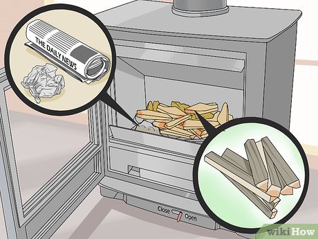 Image titled Use a Wood Stove Step 4