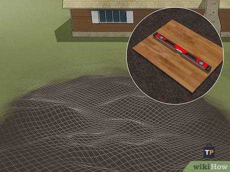 Image titled Level Ground for a Pool Step 1