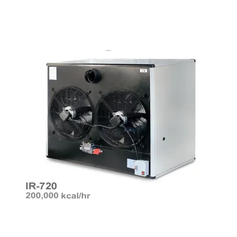 عکس هیتر گازی گلخانه‌ای ایران هیتر مدل IR-720 در فروشگاه تاسیس پلاس